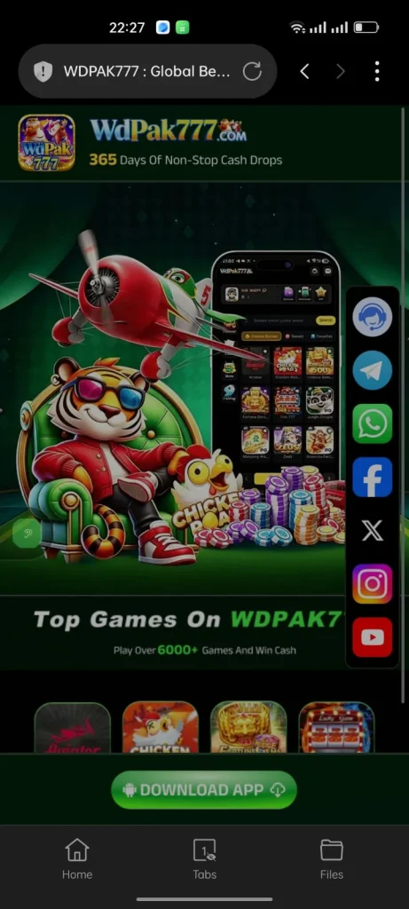 Wd Pak 777 Game App